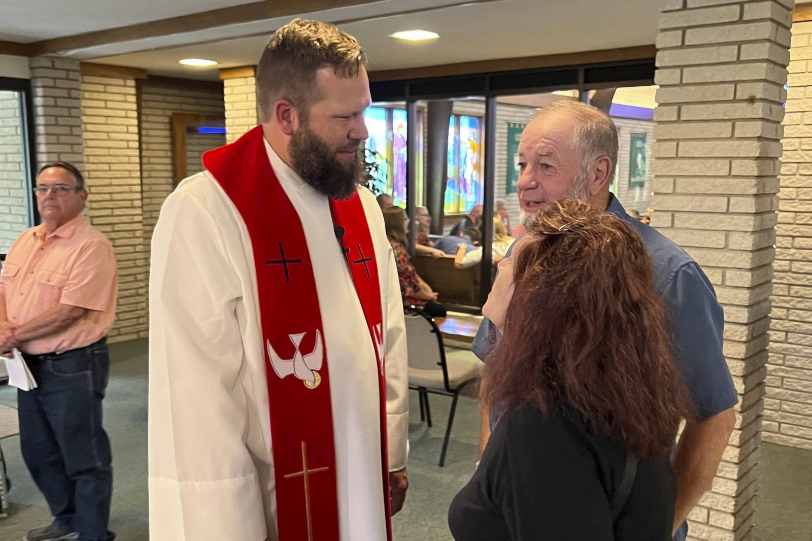 Worship and fellowship at First Lutheran
